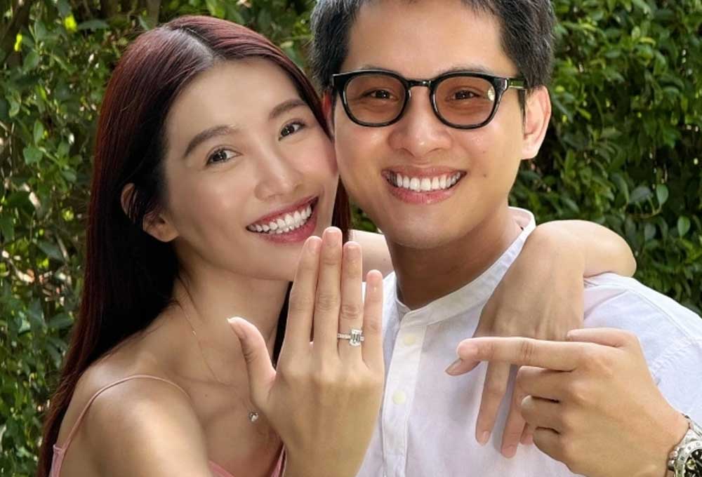 Á hậu Quỳnh Châu được cầu hôn sau 5 năm yêu doanh nhân Phát Nguyễn
