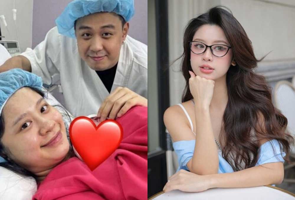 Đón con đầu lòng với chồng thiếu gia, visual sau sinh gây sốt