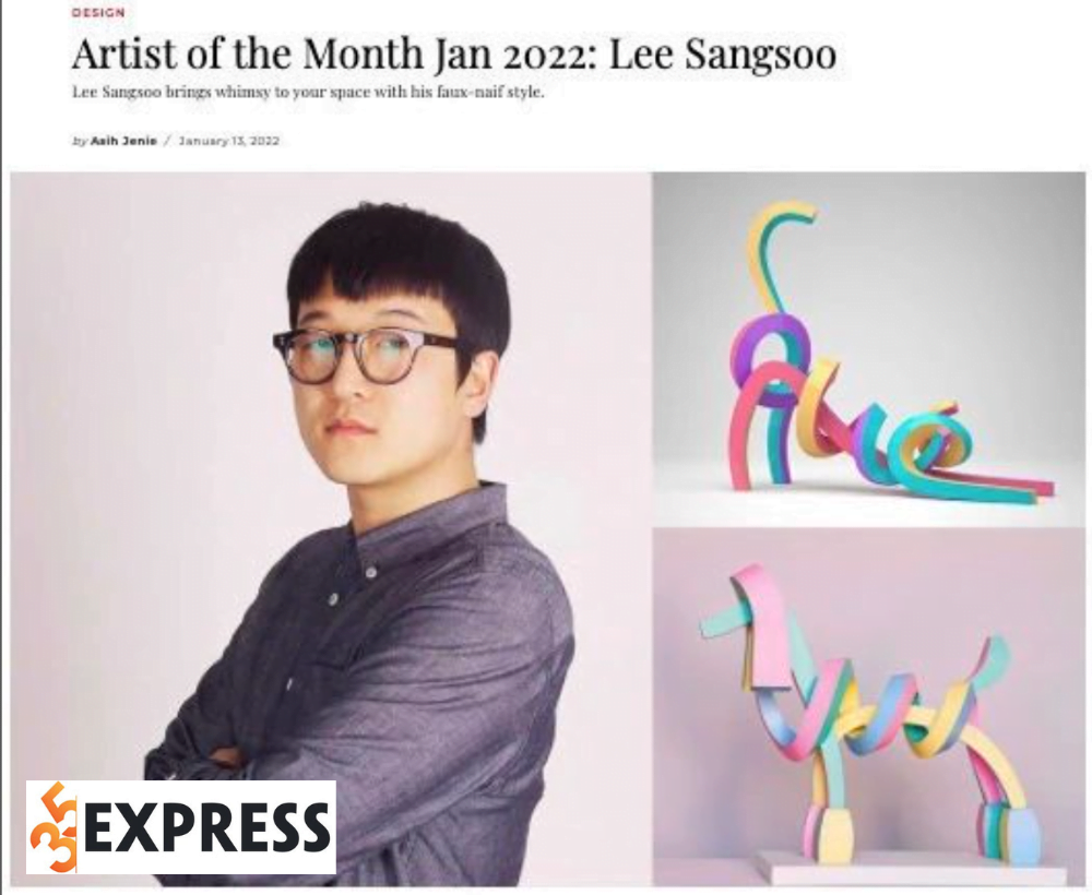 Họa sĩ Lee Sangsoo được bình chọn là họa sĩ của tháng