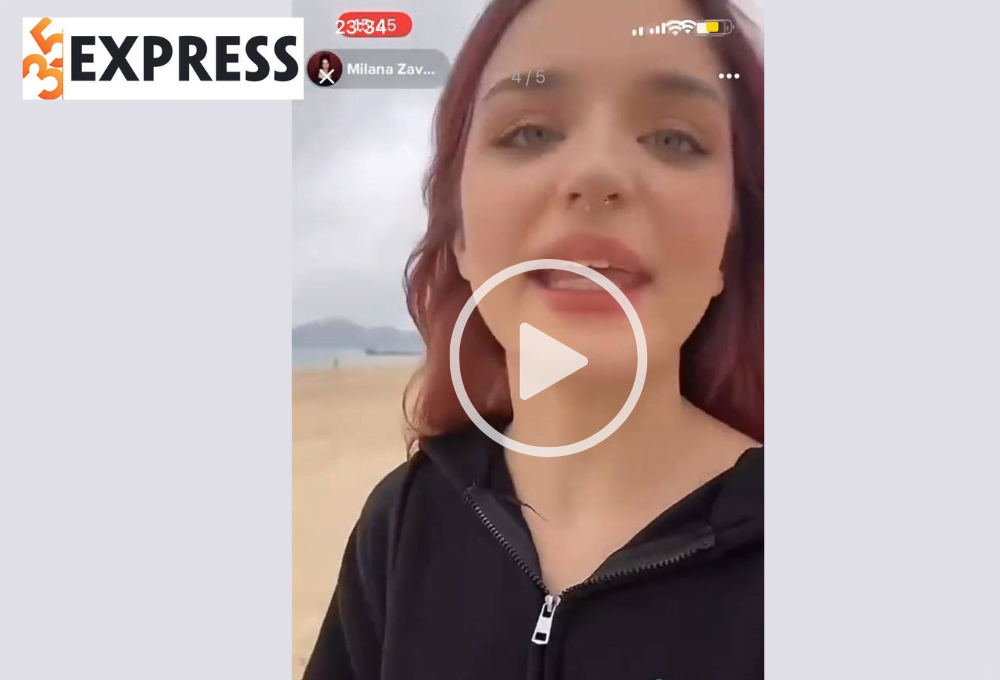 Milana Zalovokina và video livestream đang bị phốt