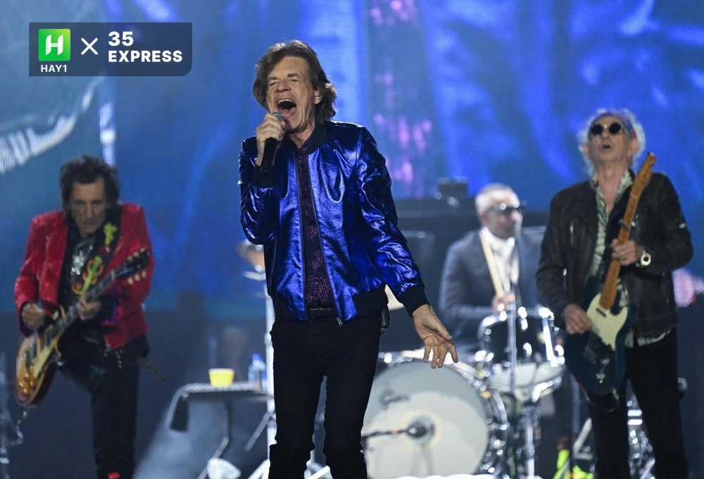 Mick Jagger biểu diễn tại Hyde Park ở London vào tháng 7/2022