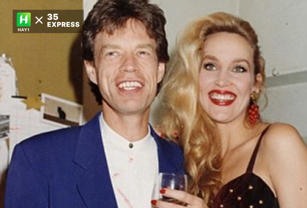 Mick Jagger và siêu mẫu Jerry Hall đã có 4 đứa con trong nhưng năm chung sống
