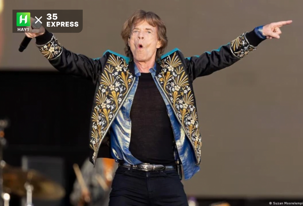 Mick Jagger máu lửa trên sân khấu