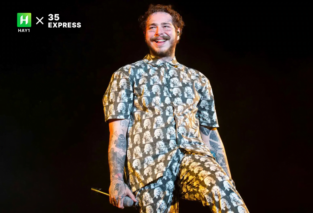 Post Malone là một trong những ngôi sao mới đang "càn quét" làng âm nhạc thế giới
