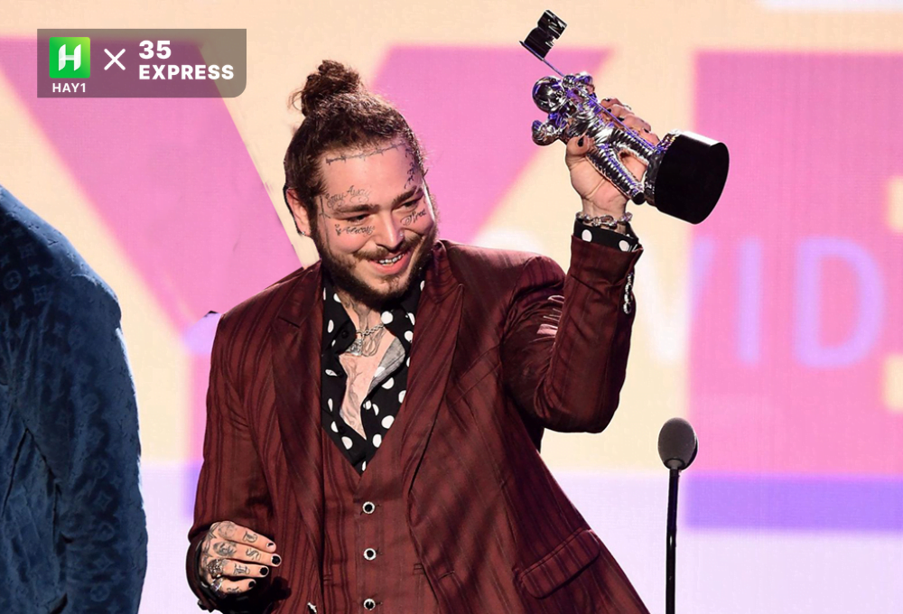 Post Malone tại MTV VMAs 2018
