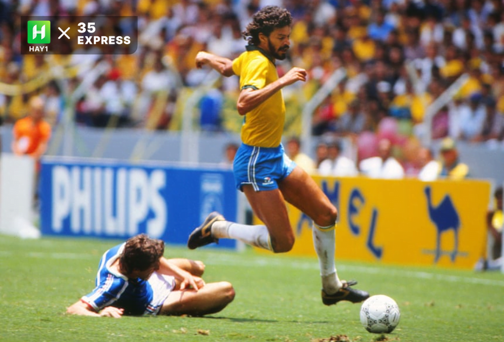 Sócrates ở World Cup 1986
