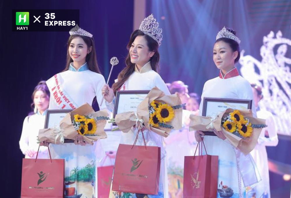Trần Thị Duyên xuất sắc đăng quang Hoa khôi Áo dài Việt Nam 2022
