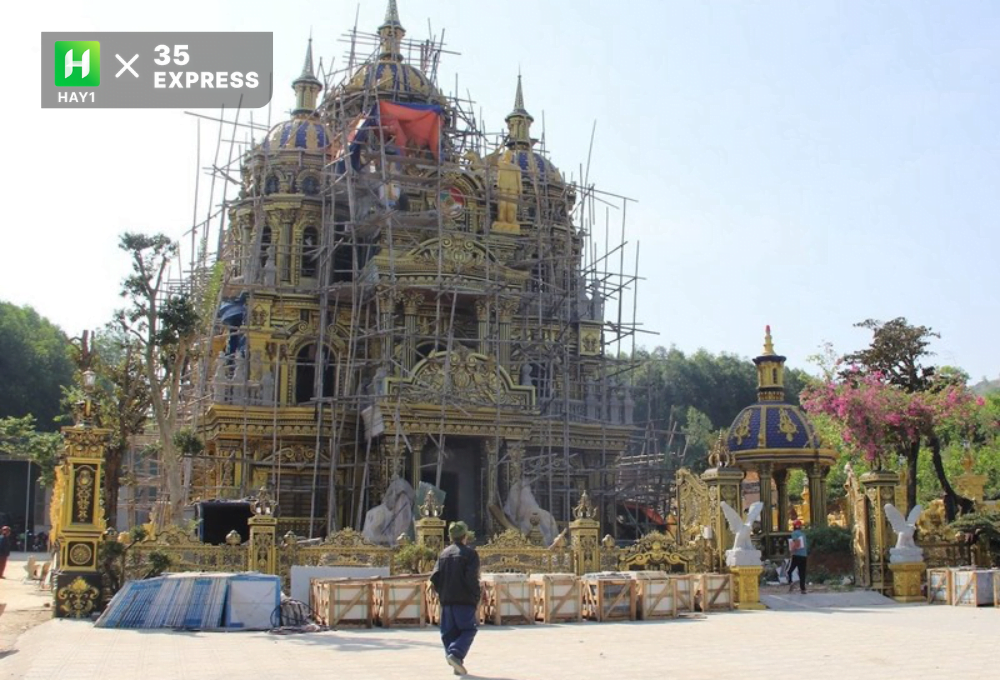 Dự kiến lâu đài sẽ hoàn thiện vào năm 2024 - Nguyễn Quỳnh Phương
