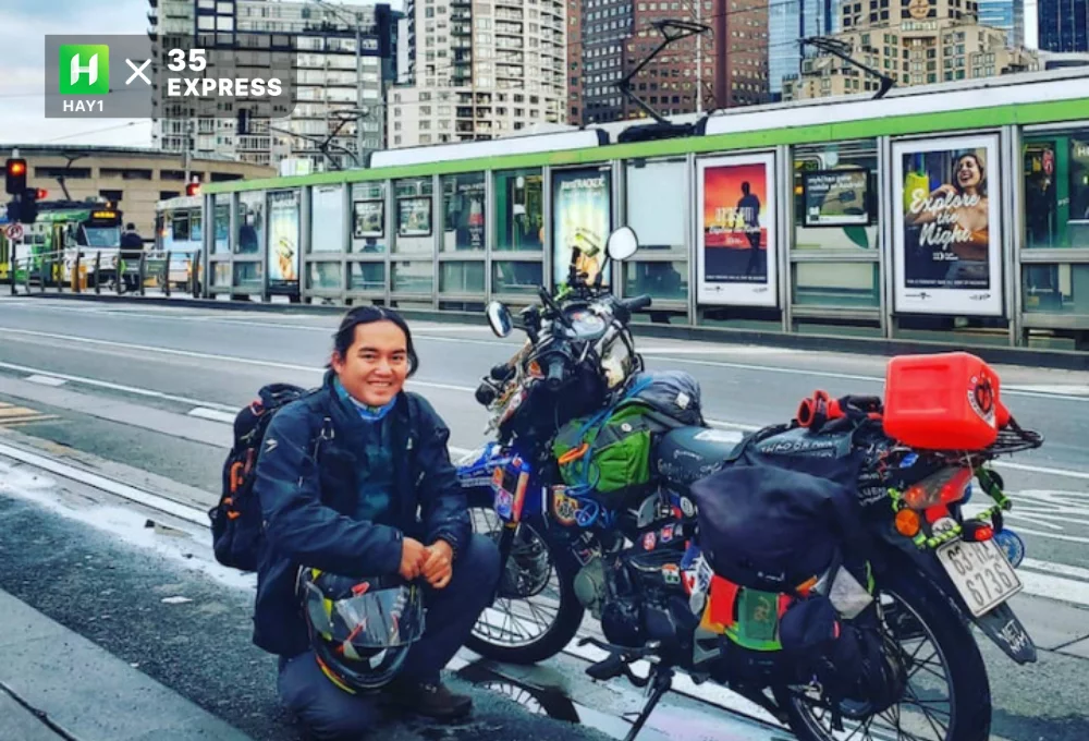 Chuỗi ngày rong ruổi chinh phục thế giới trên chiếc xe wave của Trần Đặng Đăng Khoa kéo dài suốt 3 năm
