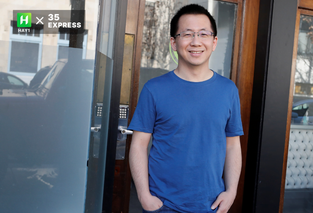 Nhà sáng lập của ByteDance, công ty chủ quản mạng xã hội TikTok - Trương Nhất Minh 
