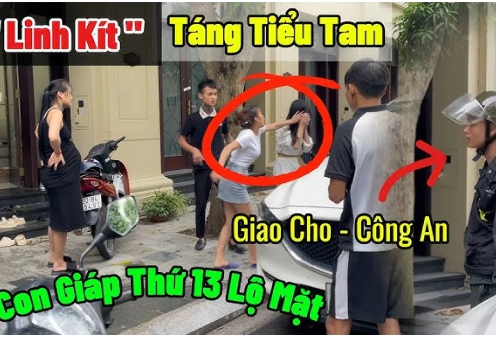 đánh ghen chồng linh kít 