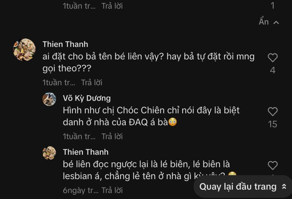 bé liên là gì