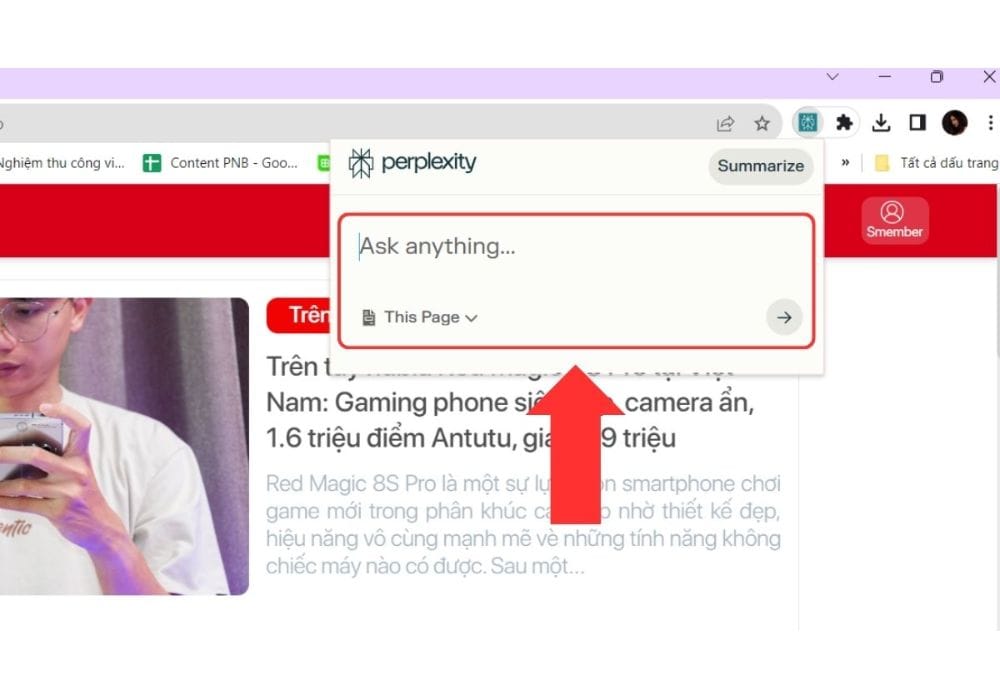 Cách sử dụng Perplexity AI trên máy tính