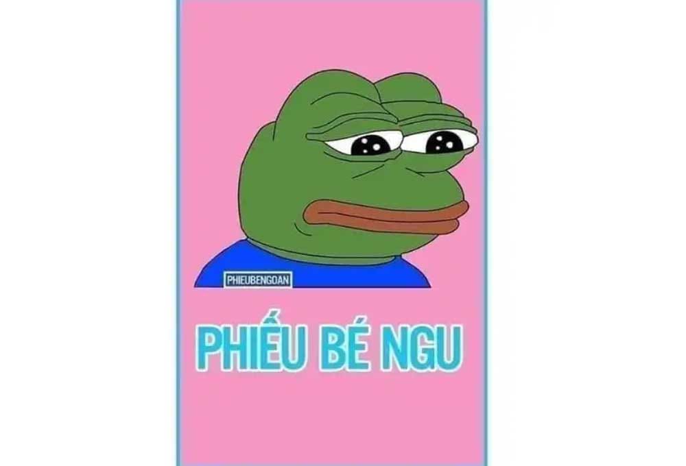 Một số mẫu meme ếch xanh đang được viral