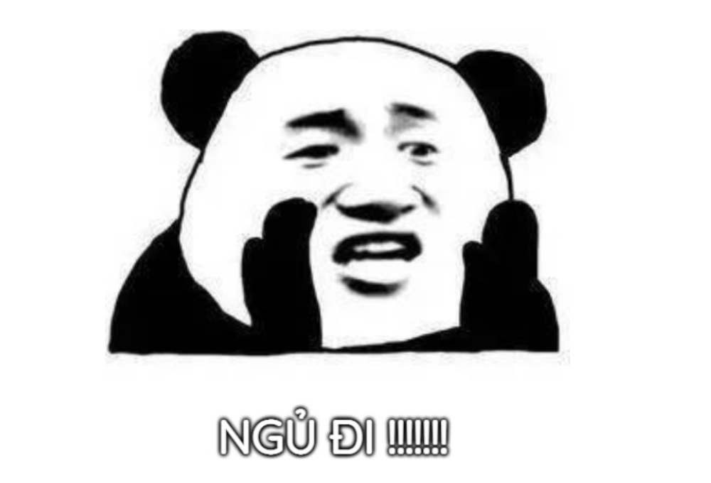 Tổng hợp các meme ngủ ngon
