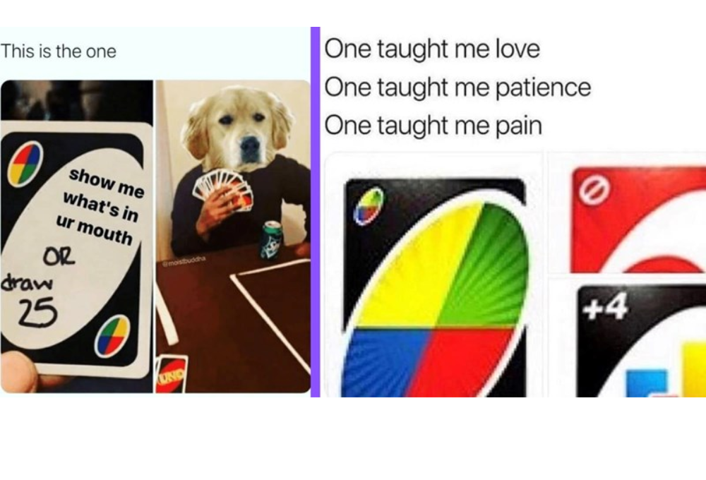 Tổng hợp meme Uno đảo ngược
