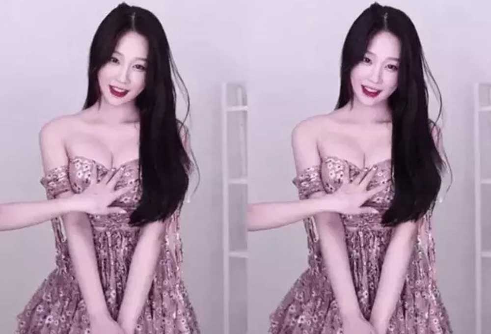 Han Kyung từng gây "sốt" cộng đồng mạng Hàn Quốc khi có hành động "bàn tay hư" 