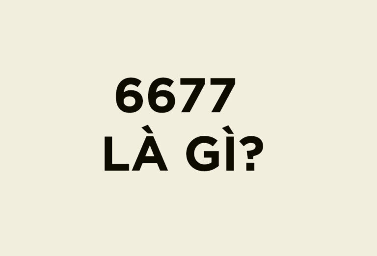 6677 là gì? Giải nghĩa, ý nghĩa và những con số tương tự giới trẻ hay dùng
