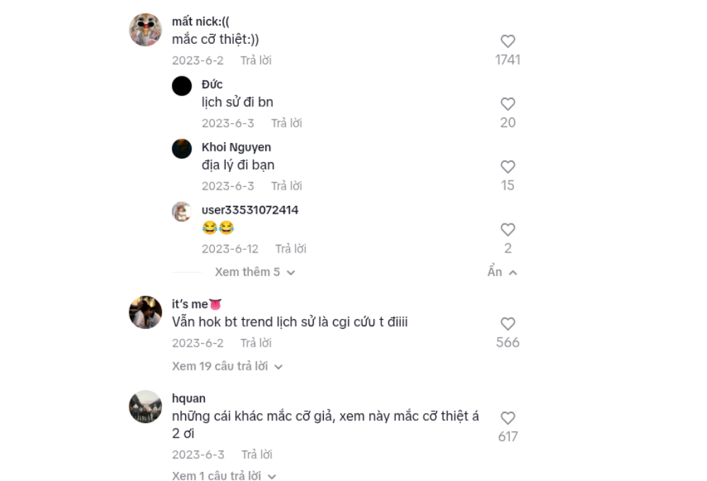 Mức độ phổ biến của "Mắc cỡ quá 2 ơi" trên mạng xã hội