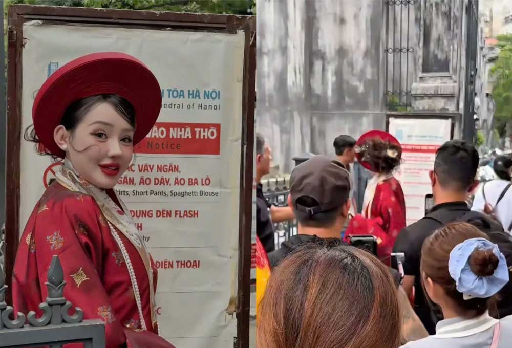 Ồn ào quanh việc DJ Ngân 98 bị “đuổi” khỏi Nhà thờ Lớn Hà Nội