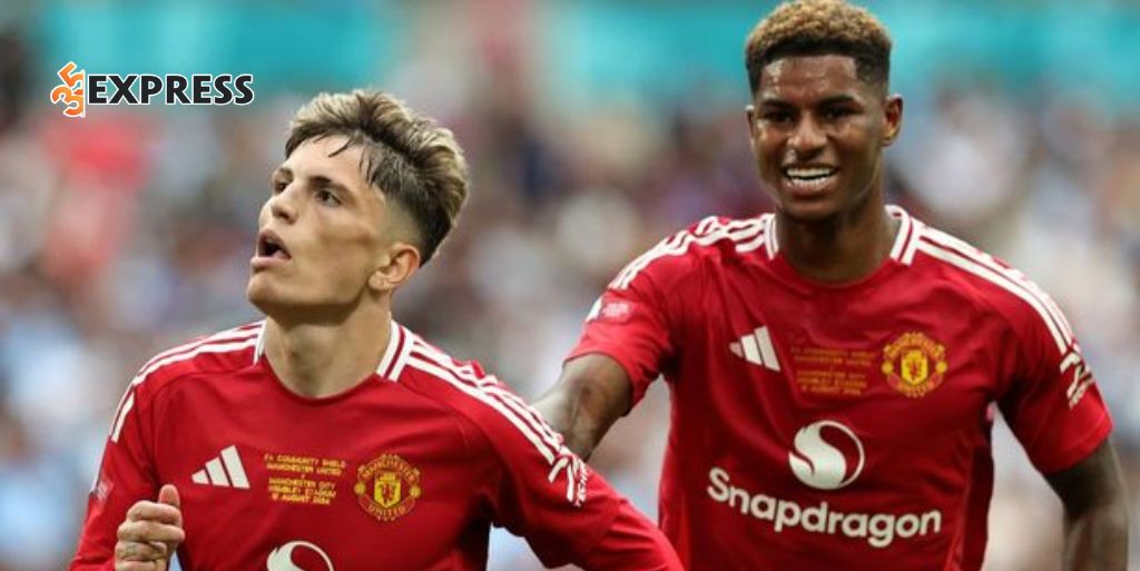 Alejandro Garnacho khi ở Manchester United