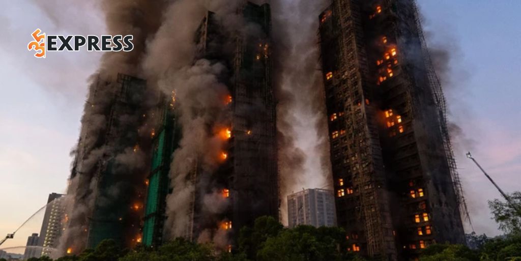 Cập nhật thiệt hại và thương vong trong vụ cháy chung cư Hồng Kông