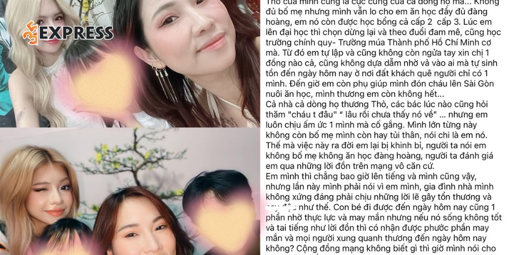 Phía gia đình Ciin lên tiếng_ Tâm thư dài của chị gái bảo vệ em giữa _tâm bão