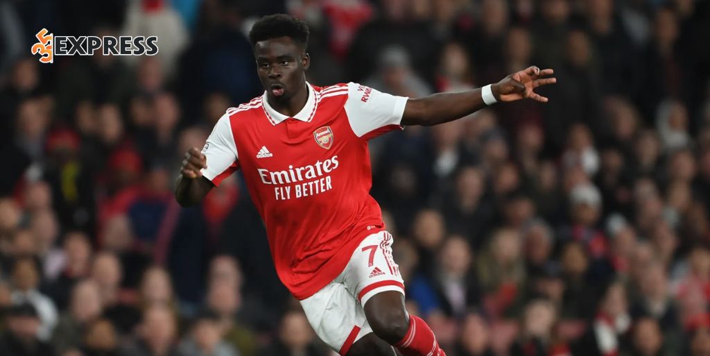 Saka sở hữu tốc độ bứt phá ấn tượng