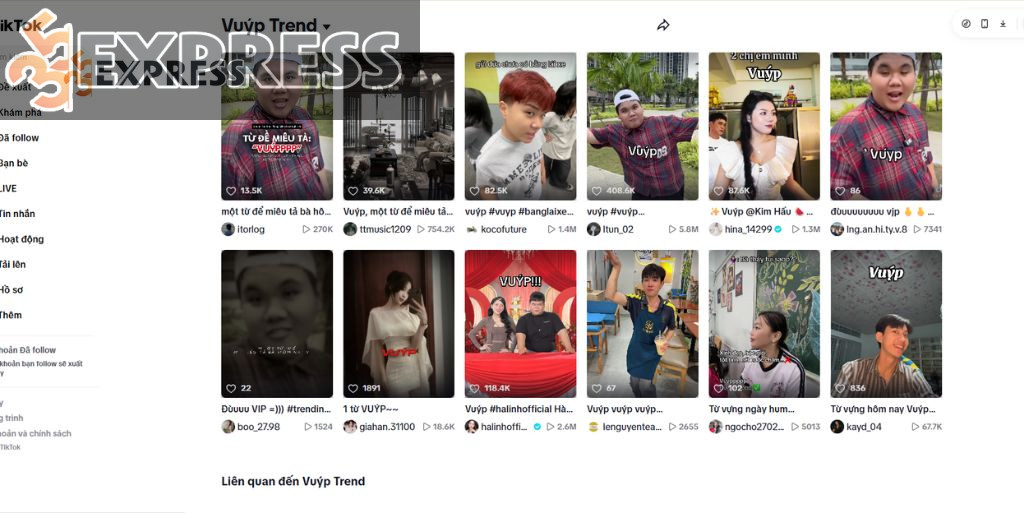 Trend đù vuýppp_ là một trào lưu video ngắn bùng nổ trên nền tảng TikTok