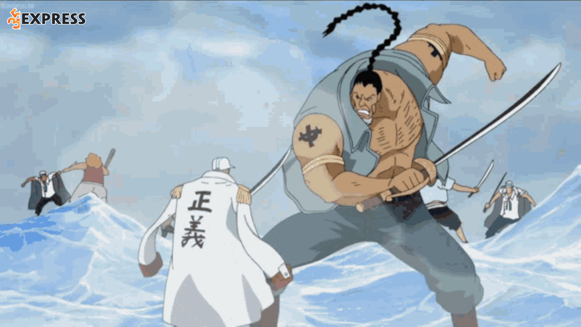 Blenheim là một hải tặc, giữ chức vụ Chỉ huy Sư đoàn 9 của Băng Hải tặc Râu Trắng, một trong những băng Tứ Hoàng hùng mạnh nhất.