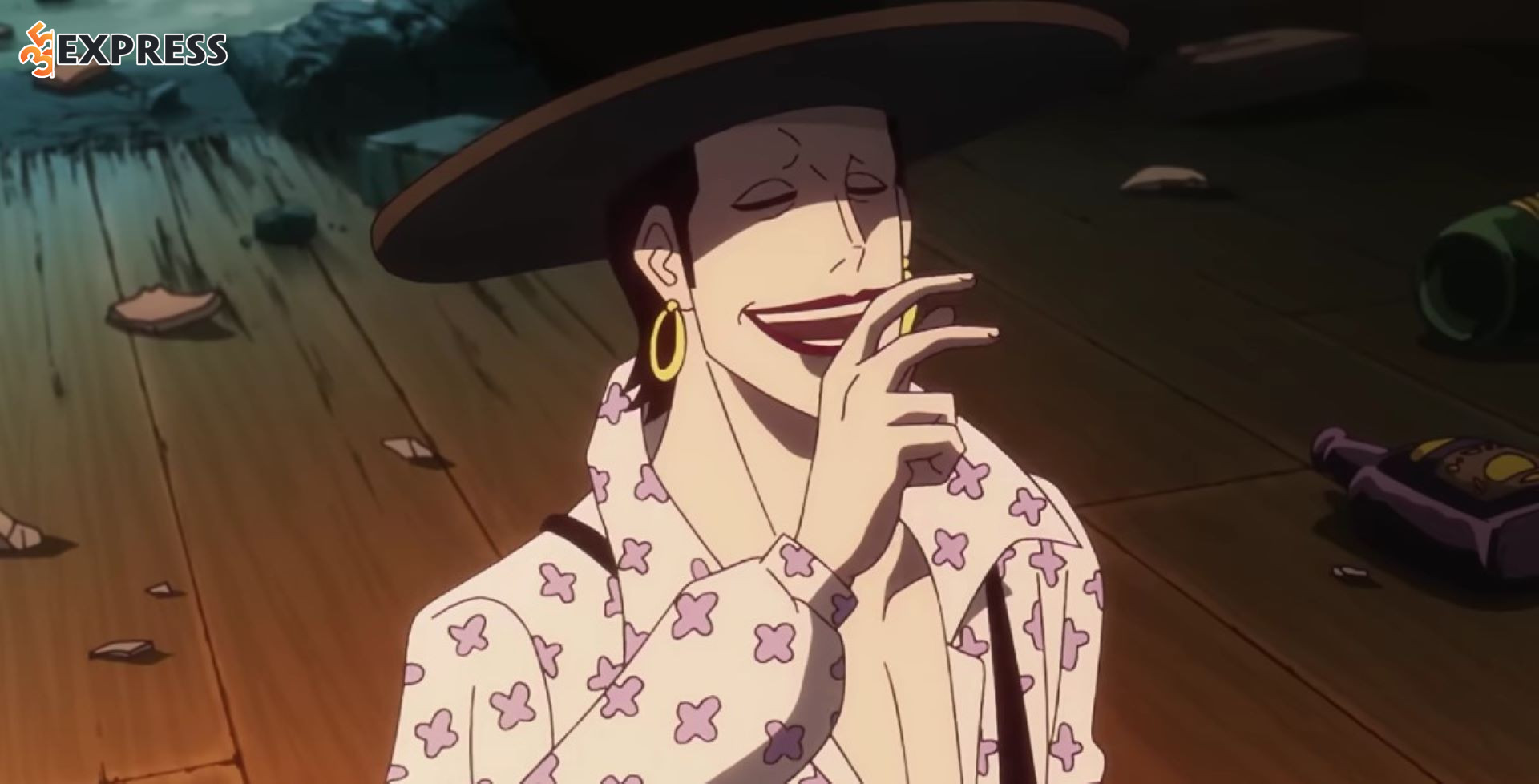 Lafitte, với biệt danh "Cảnh sát trưởng quỷ" (Demon Sheriff), là hoa tiêu và đồng thời là Tham mưu trưởng của băng hải tặc Râu Đen