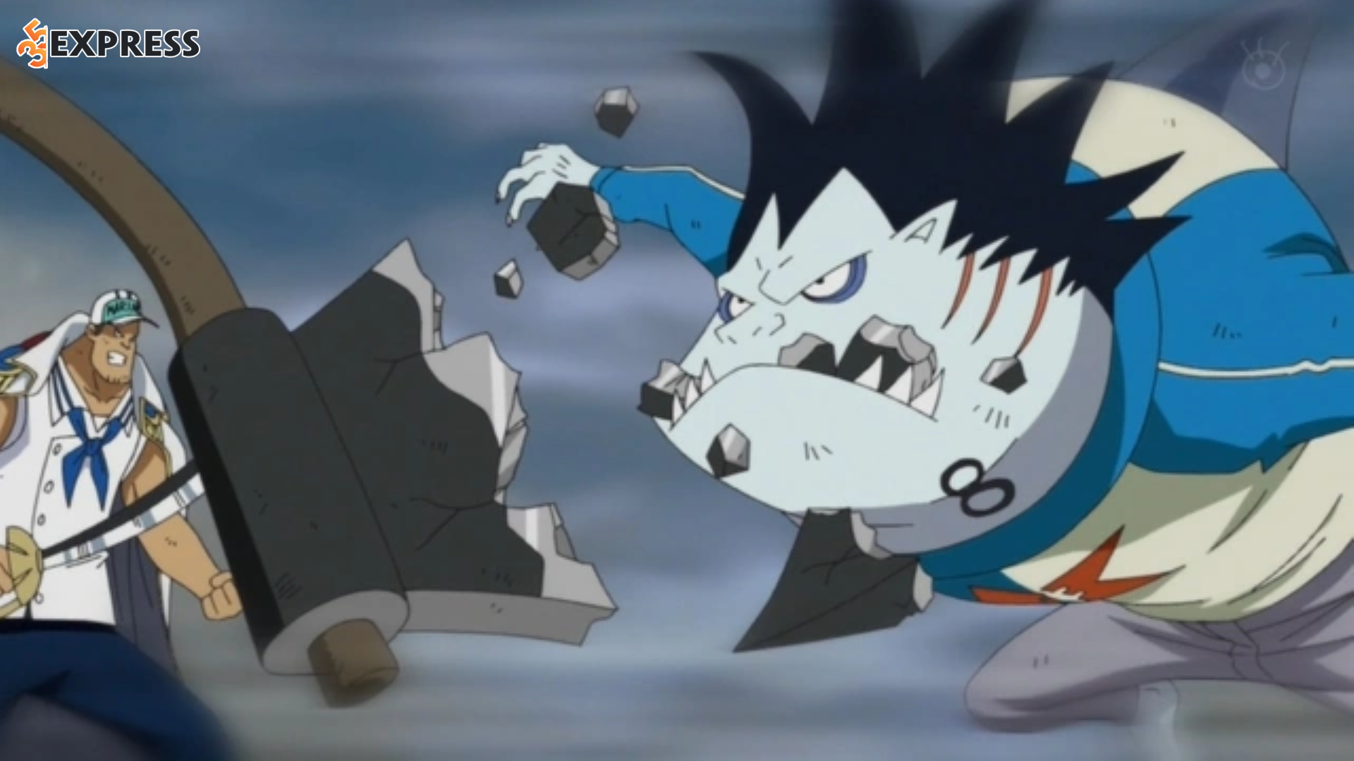 Namur là Đội trưởng Đội 8 của băng Hải tặc Râu Trắng, một trong những băng Tứ Hoàng hùng mạnh nhất thế giới.