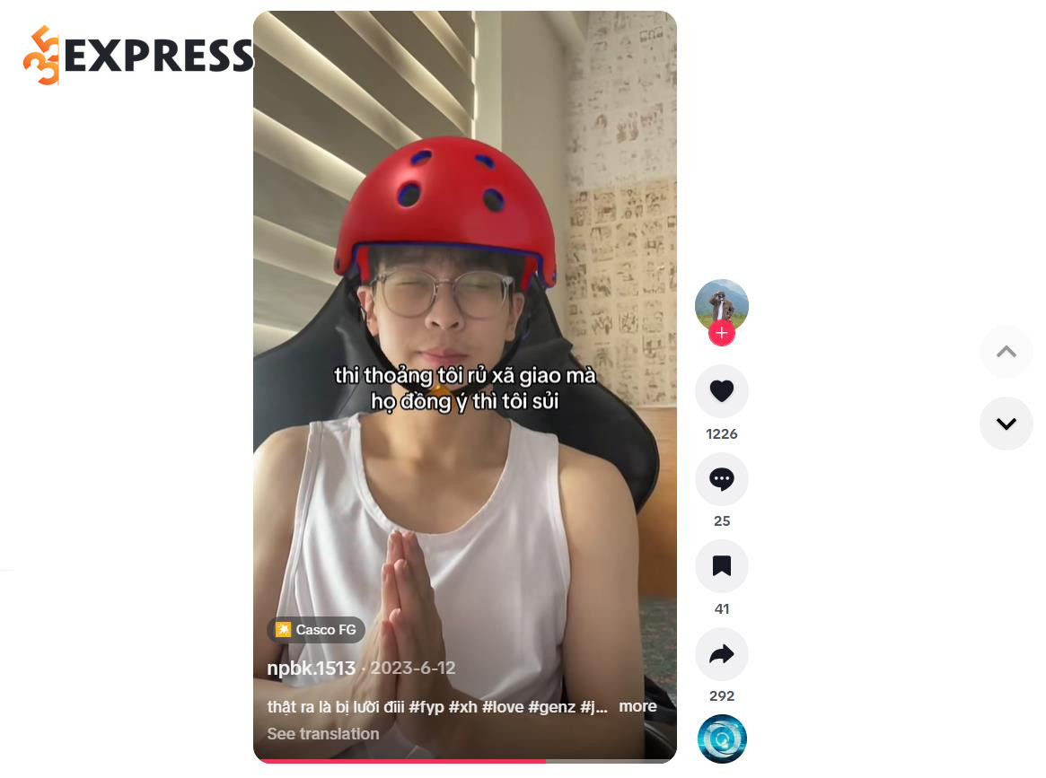 Trend Sủi của genz trên tiktok