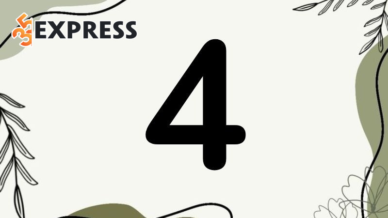 Số chủ đạo 4 trong thần số học