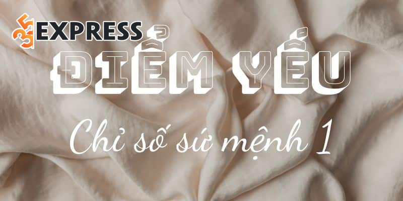 Điểm yếu của chỉ số sứ mệnh 1