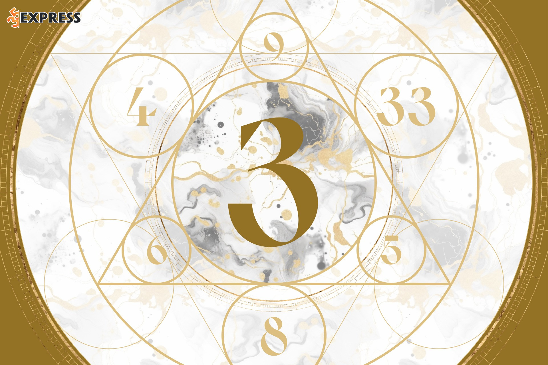 Chỉ số đường đời 3 trong bản đồ thần số học tổng thể