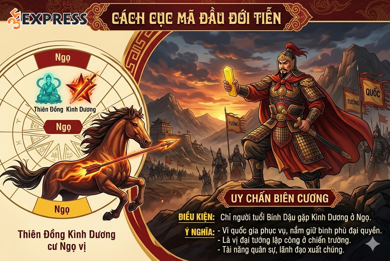 Cách cục Mã đầu đới tiễn