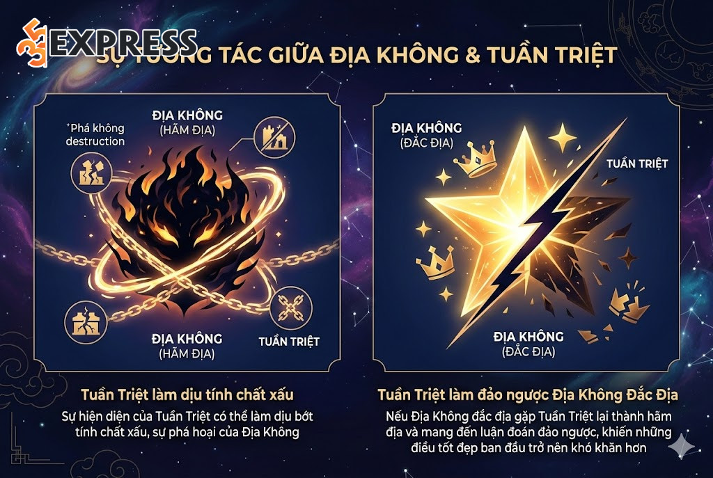 Định nghĩa và bản chất của Sao Địa Không