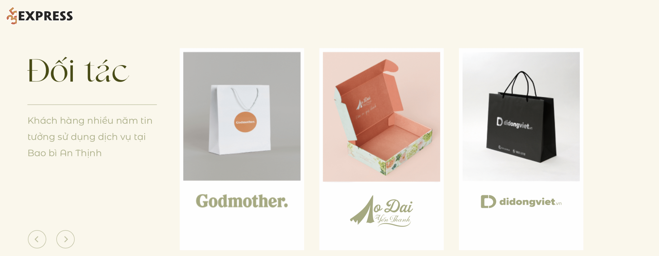 Đối tác tin cậy của những thương hiệu hàng đầu