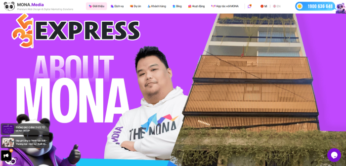 Mona Media là agency hàng đầu Việt Nam có thế mạnh vượt trội về giải pháp công nghệ và lập trình. 