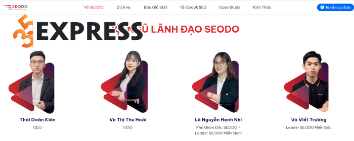 SEODO là cái tên nổi bật trong danh sách các công ty SEO uy tín nhờ tư duy kết hợp giữa sức mạnh thương hiệu và hiệu suất kỹ thuật.