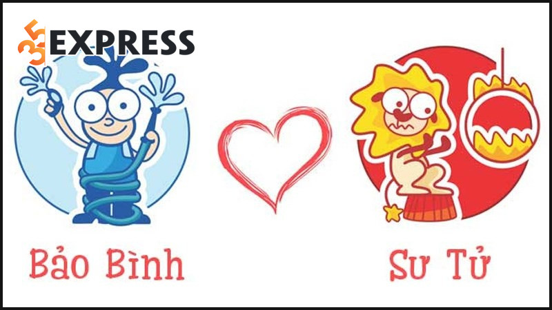 Bảo Bình và Sư Tử