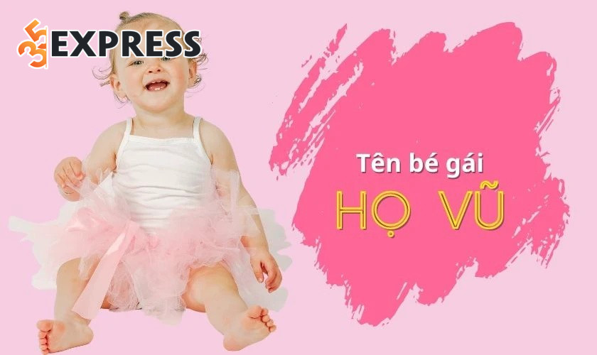 Đặt tên con gái họ Vũ