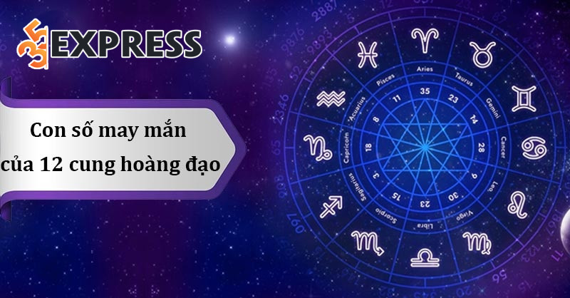 Con số may mắn cho 12 cung hoàng đạo nam
