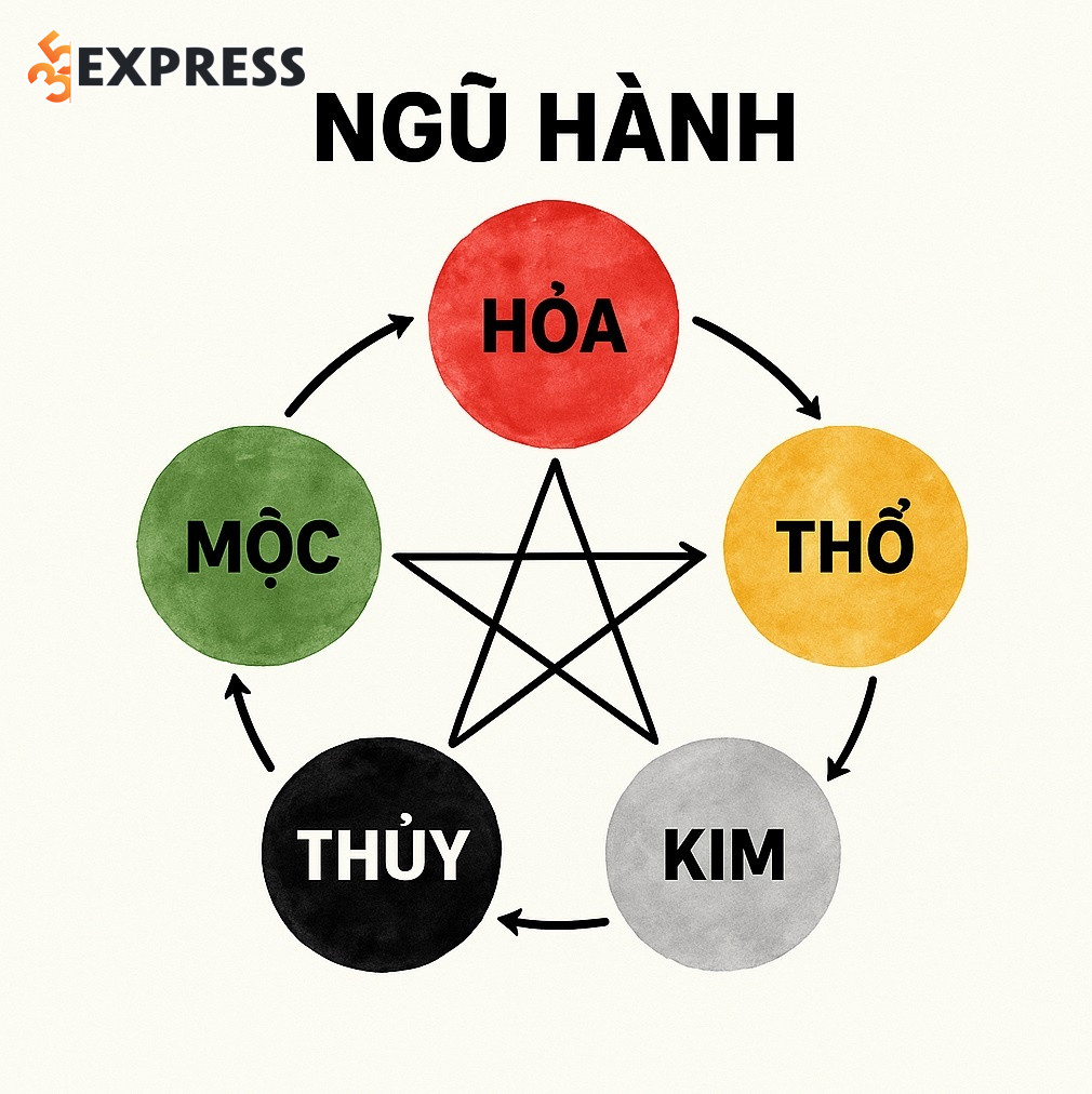 xác định Mệnh theo Ngũ Hành Nạp Âm từ năm sinh âm lịch
