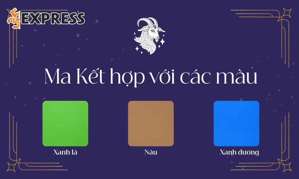 Cung Ma Kết hợp màu gì