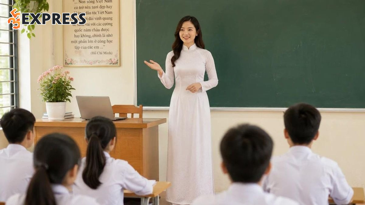 Cung Thiên Bình nữ hợp làm giáo viên