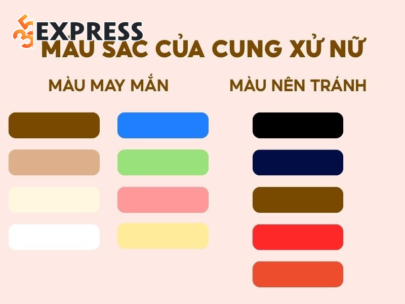 Cung Xử Nữ hợp màu gì