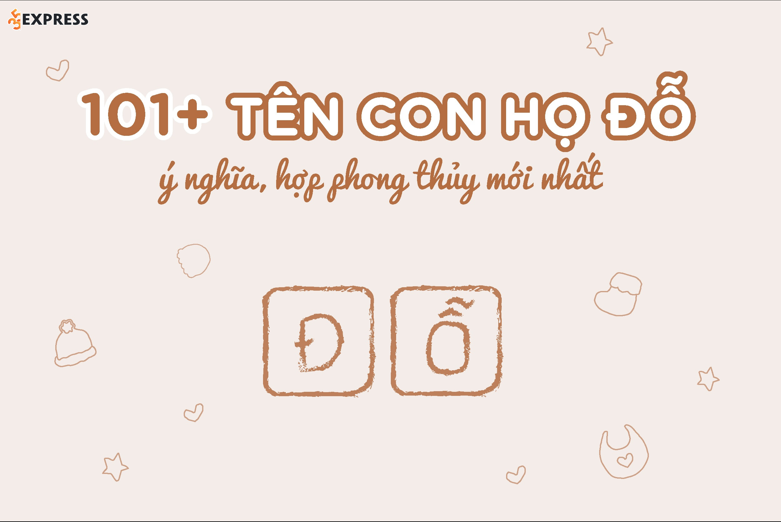 Đặt tên con gái họ Đỗ