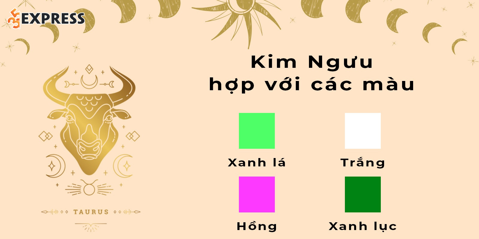 Kim Ngưu hợp màu gì